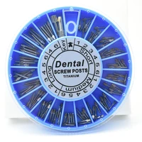 dental titanium screw post 120pcs2key dental screw post dental supplies dental materials dental tool