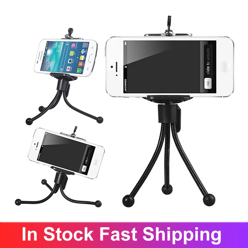 

Mini Phone Holder Flexible Octopus Tripod 360° Adjustable Travel Portable Camera Stand Smartphone Accessories Phone Stand