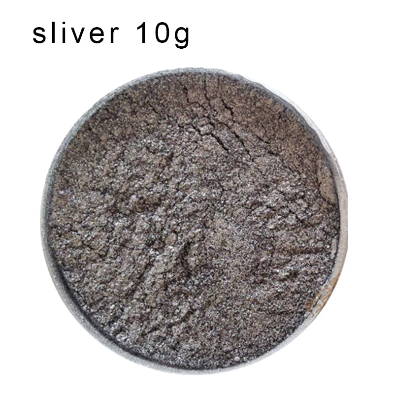 sliver 50g Фильм спецэффектов макияж порошок серебро краска для тела восемнадцать бронзового металла Макияж Специальный - Цвет: sliver 50g