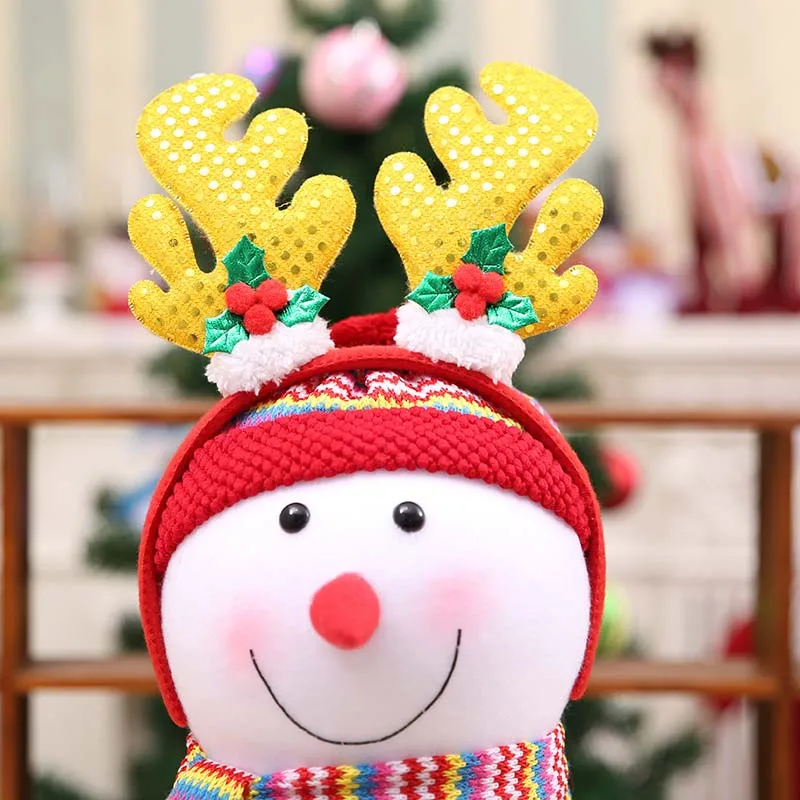 Милу олень рога повязка на голову рождественское платье аксессуары для волос