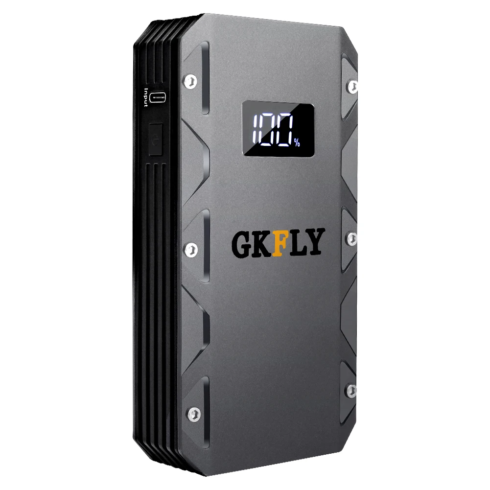 GKFLY высокое Ёмкость мини стартер скачка 12В 1500A начиная кабели устройства многофункциональная Портативный Мощность автомобиля банка Батарея усилитель
