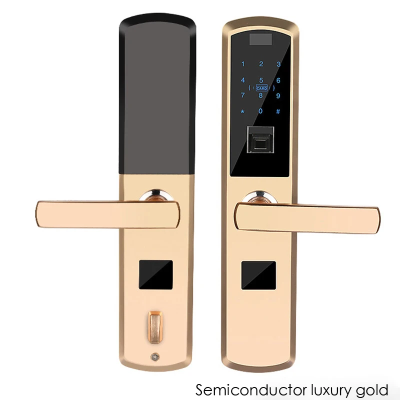 Умный дверной замок Wi-Fi приложение цифровой Bluetooth Smart Password Lock Pin-код электронный с