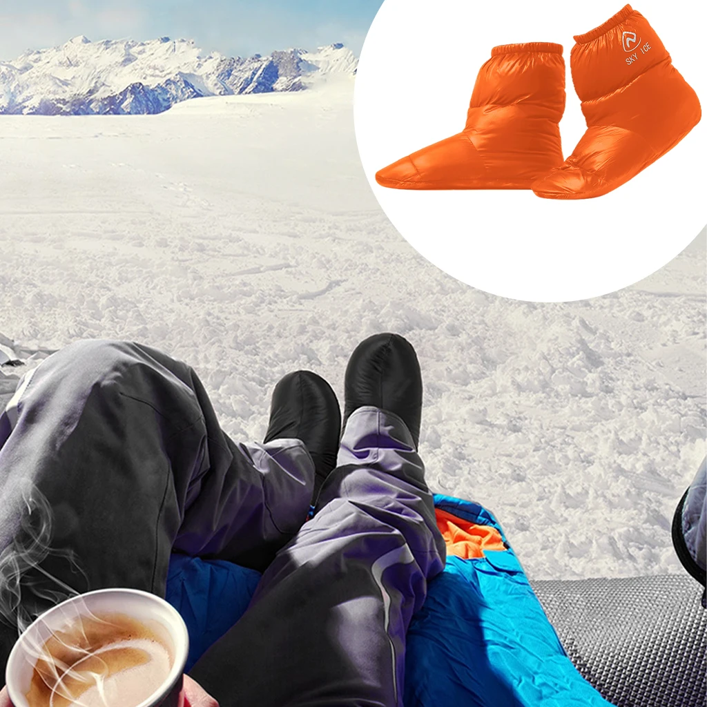 

Зимние водонепроницаемые тапочки унисекс на утином пуху