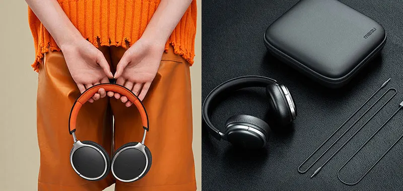Meizu HD60 наушники Bluetooth 5,0 головная повязка Hi-Res сертифицированная Поддержка aptX и умный голосовой помощник Дистанционное сенсорное управление