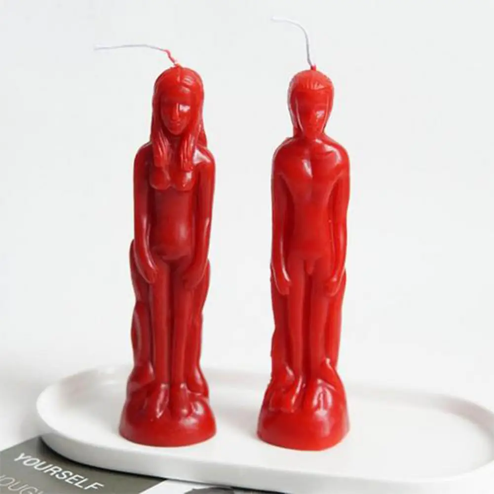 DIY Human Shape Body Candle Molds Form for Candles Magic Male Female Moulds Diy Rubber Mold for Decoration Cake Mold