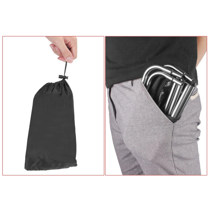 Портативный складной рыболовный стул ульсветильник мини-стул для пикника