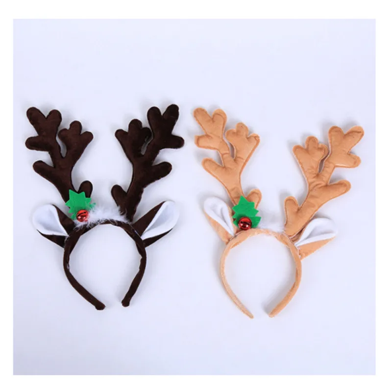 Рождественская лента украшение для волос взрослых детей платье цвета хаки