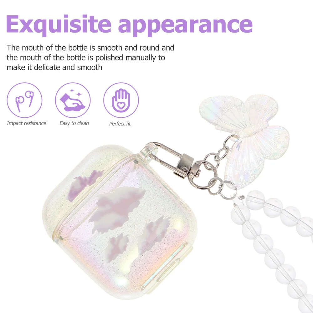 

1Pc Portable Wireless Earphone Cover Headphone Case Compatible for AirPods Pro