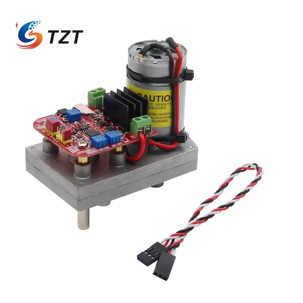 TZT сервопривод с высоким крутящим моментом DC12 24V 380 кг. См 360 градусов