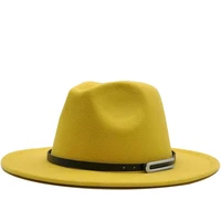 2020 new men fedoras fashion man jazz hat summer classic vintage wide brim fedora male streetwear simple top hats homme