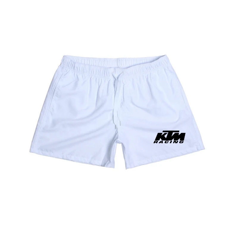 

2021 Summer Shorts Men's Quick Dry Sports Shorts Plus Men's Shorts Beach Wear Breathable Elastic Waist Straight Plate Shorts