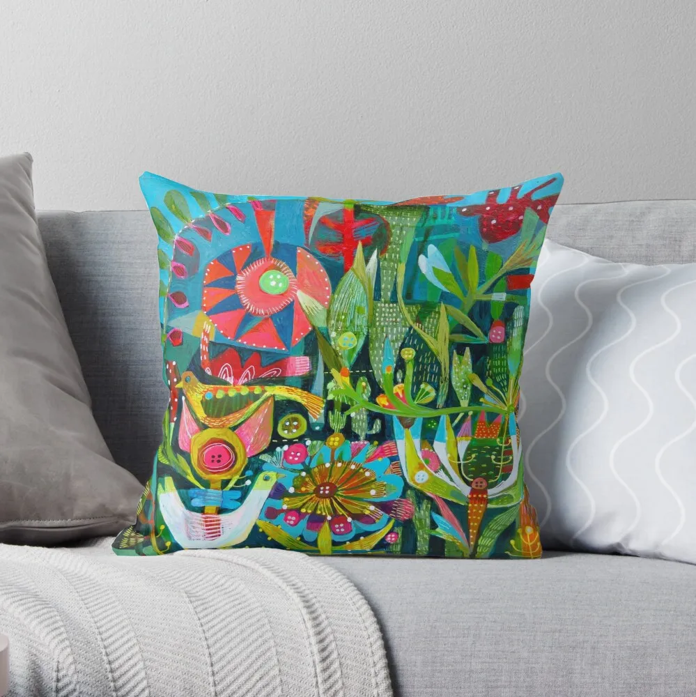 

Птицы и пуговицы накидка на подушку чехол из полиэстера домашний декор накидка на подушку накидка