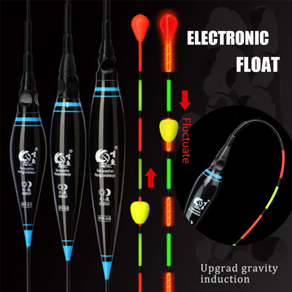 

Electronic Fishing Floats Bobbers Slip Drift Tube Indicator Long Tail Light Stick Floats Buoy Strike