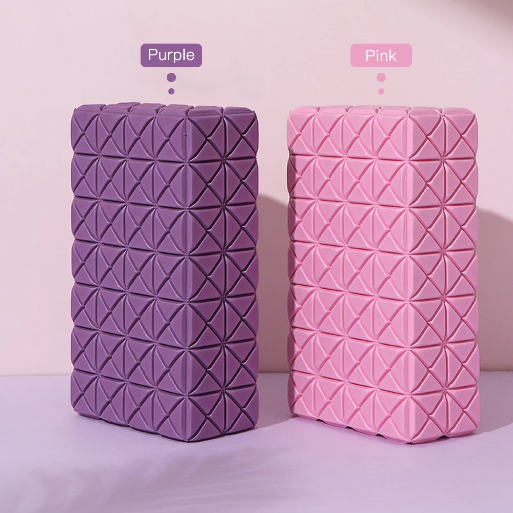 Блок йоги EVA толстые нескользящие тренажерный зал поролоновый брикет йога