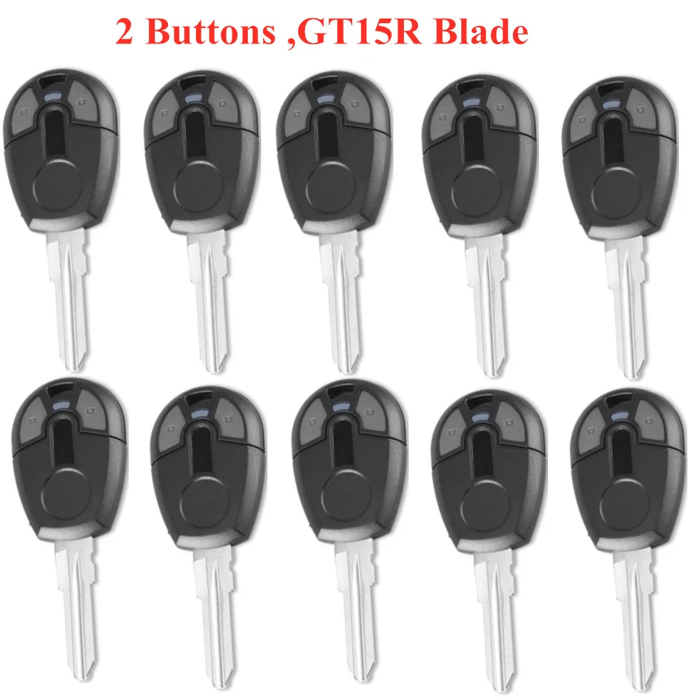 10 шт./лот сменный пульт дистанционного управления автомобильный ключ пустой