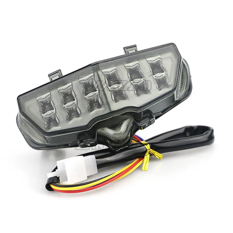 

High Quality Motorcycle Rear Light Signal Lamp License Plate Lighting ABS Plastic for YAMAHA M-SLAZ150 TFX150 2013-2019