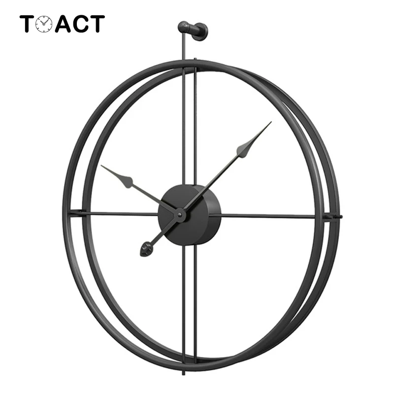 Brief Large Wall Clock Modern Design European Style Big Clocks Simplicity Iron Silent Watch For Home Office Decoration Gift | Дом и сад