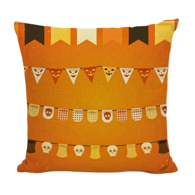 Новинка наволочка с изображением тыквы и ведьмы праздничный подарок на Хэллоуин