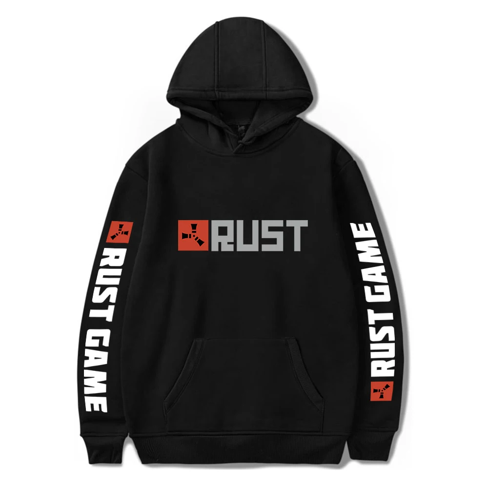 

WAWNI Rust Game Cotton Polyester Hoodie Hot Sweatshirt Hip Hop Hoodie Harajuku Sweatshirt Wtreetwear Fashion Print Oversized Top