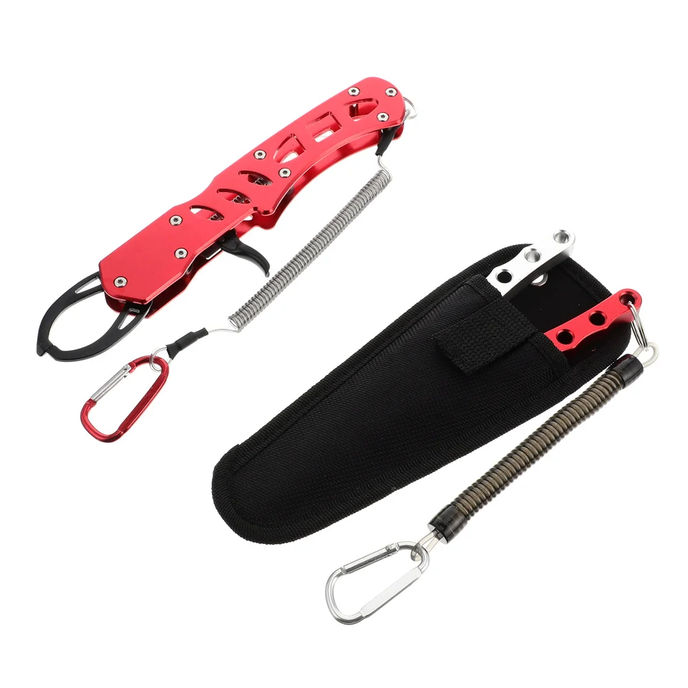 

1 Set Useful Fishing Pliers Non-slip Handle Fish Clamp Outdoor Fishing Tool