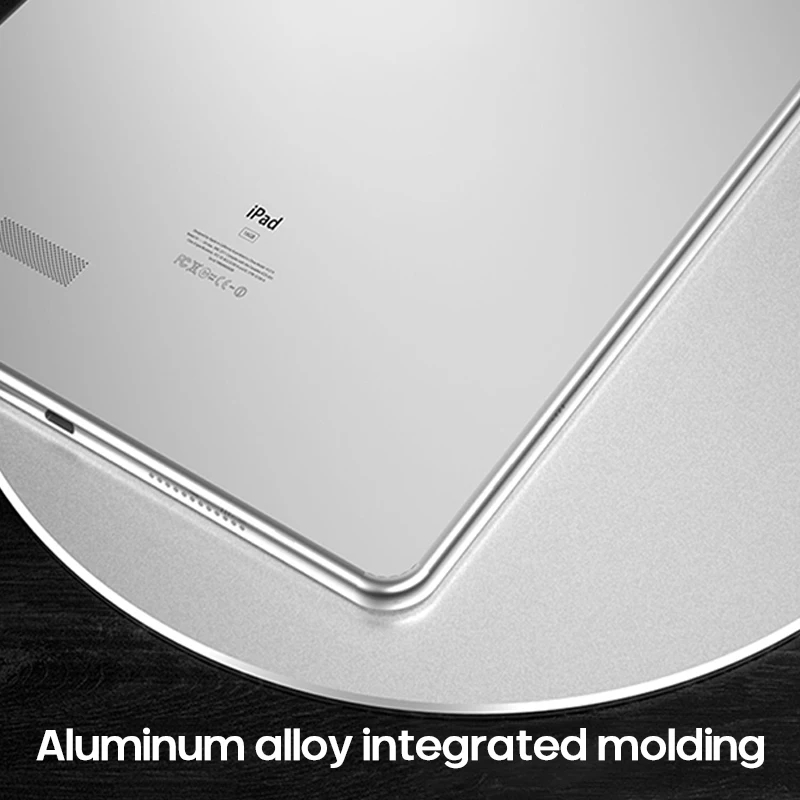 

1Pc Aluminium Alloy Waterproof Round Desktop Gaming Mouse Mat Pad Computer Accessories For Home Office Smooth Slim Desk Mice Pad