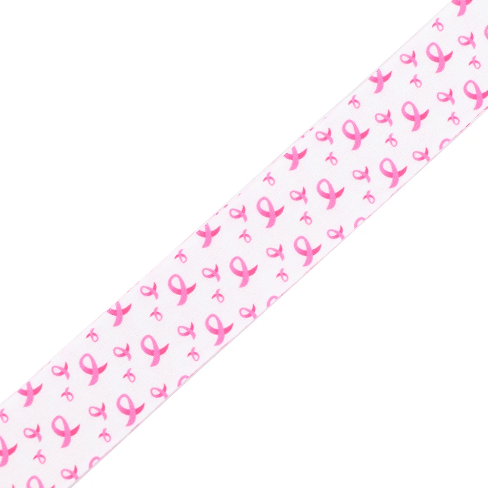 Брелок для ключей LB1284 аксессуар с розовой лентой от рака груди медицинский