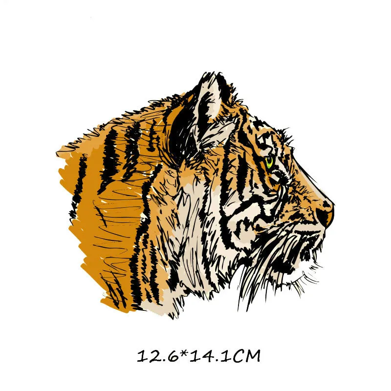 Футболка с принтом Железный тигр для мальчиков и девочек одежда ручной работы