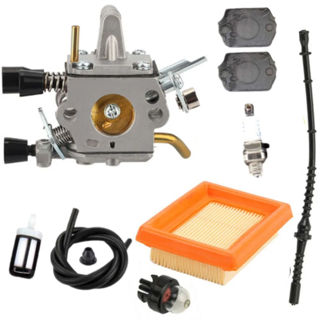 

Воздушный фильтр карбюратора для Stihl FS120 FS200 FS250 FS300 FS350 со свечой зажигания