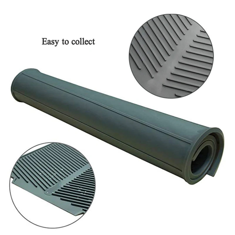 

New Drain Mat Kitchen Silicone Dish Drainer Mats Large Sink Drying Worktop Organizer Drying Mat for Dishes Tableware