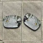 Серебристые титановые поляризованные солнцезащитные очки, Запасные линзы, зеркальная оправа, 100% защита от ультрафиолета, хороший фитнес