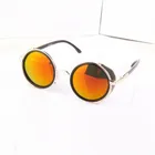 Солнцезащитные очки унисекс, Модные Винтажные Аксессуары для мужчин и женщин, для косплея, охотников, оранжевые