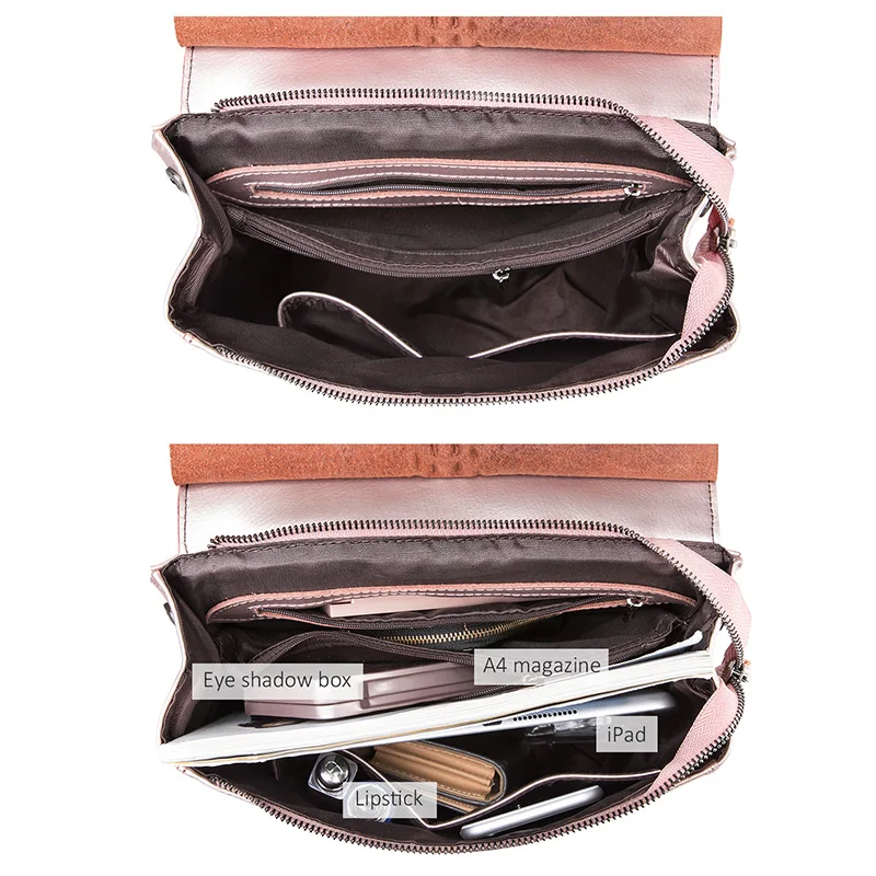 REALER женский рюкзак сплит кожа школьный для девочек подростков модный