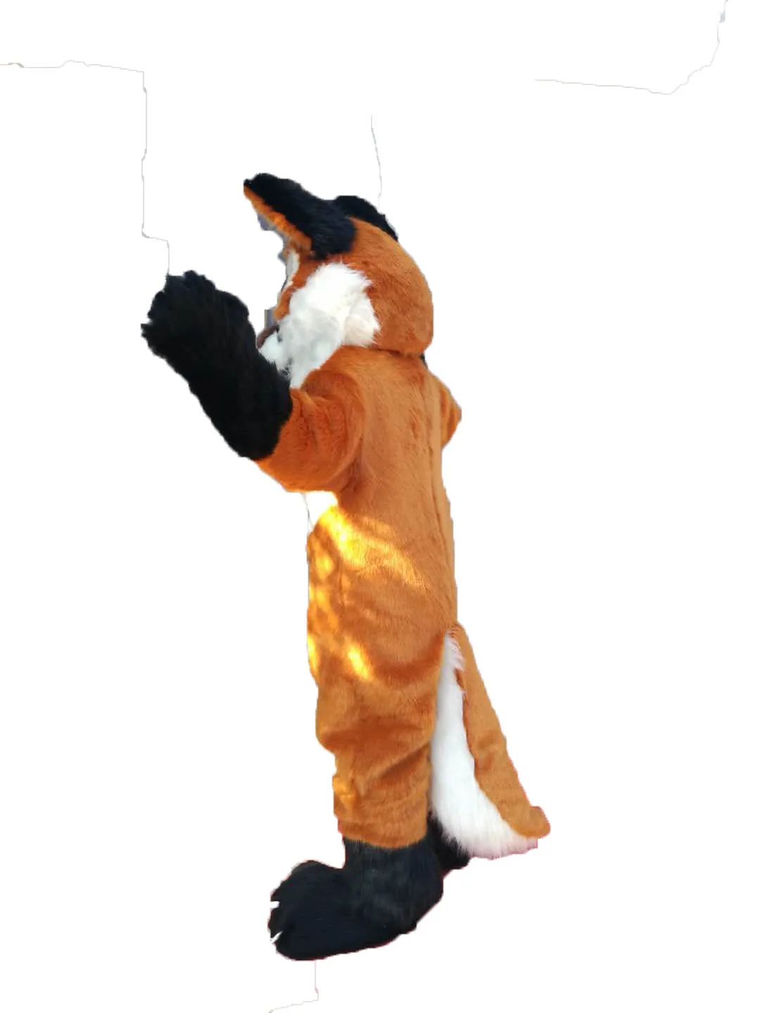 Брендовый новый коричневый костюм Хаски для косплея всех размеров талисман в