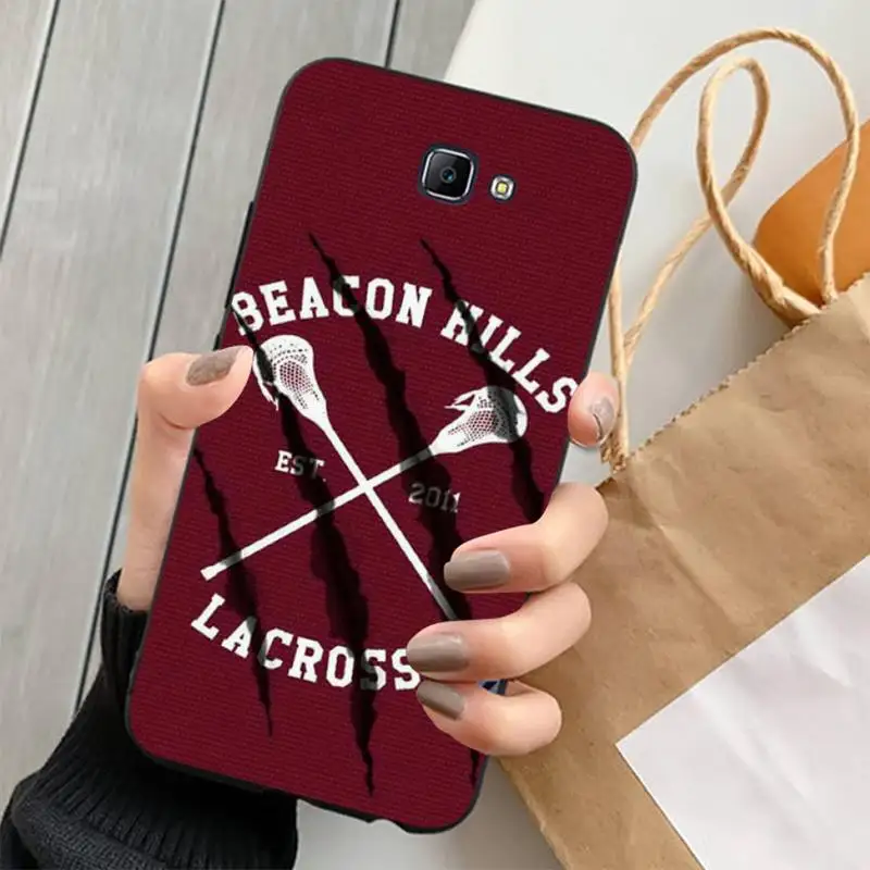 Милый блестящий чехол FHNBLJ teen wolf stilinski для телефона Samsung J4 PLUS J7PRO J5 J6 J7 PRIME neo 2016 2018 J8 |