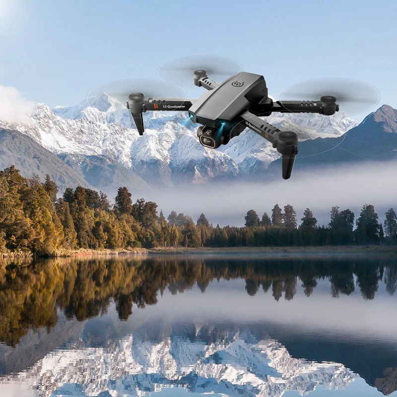 Квадрокоптер XT6 Радиоуправляемый с Wi Fi FPV Eachine G GPS складными крыльями и широким