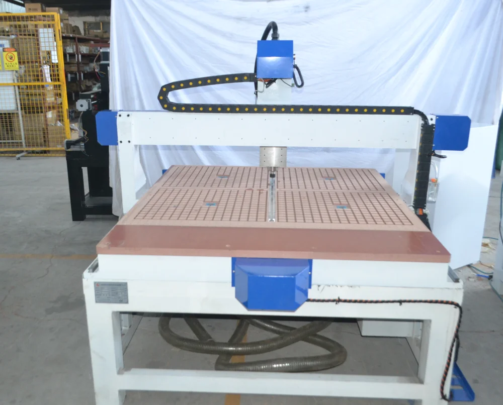 3D 4 оси высокое качество литого железа CNC маршрутизатор машина 1212 ДВП средней