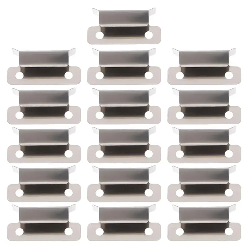 

16pcs Glass Bed Clip Stainless Steel Glass Platform Fixing Clamp for 3D Printer