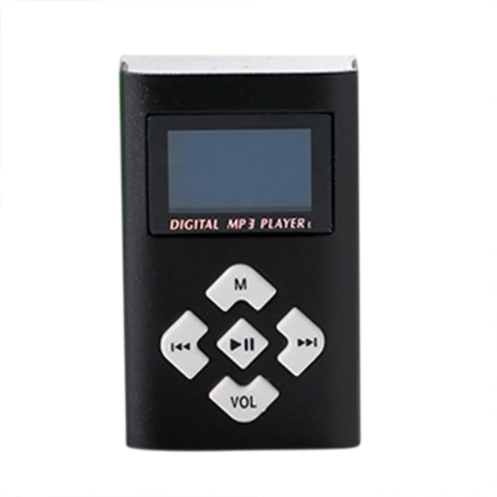 Mp3 плеер Usb Мини MP3-плееры с ЖК-экраном Поддержка 8 Гб Micro Sd Tf карта спортивная мода