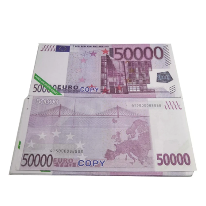 Ncestor Money Joss Paper Hell Bank Notes для похорон фестиваля Цинмин и голодного призраков-Euro | Дом
