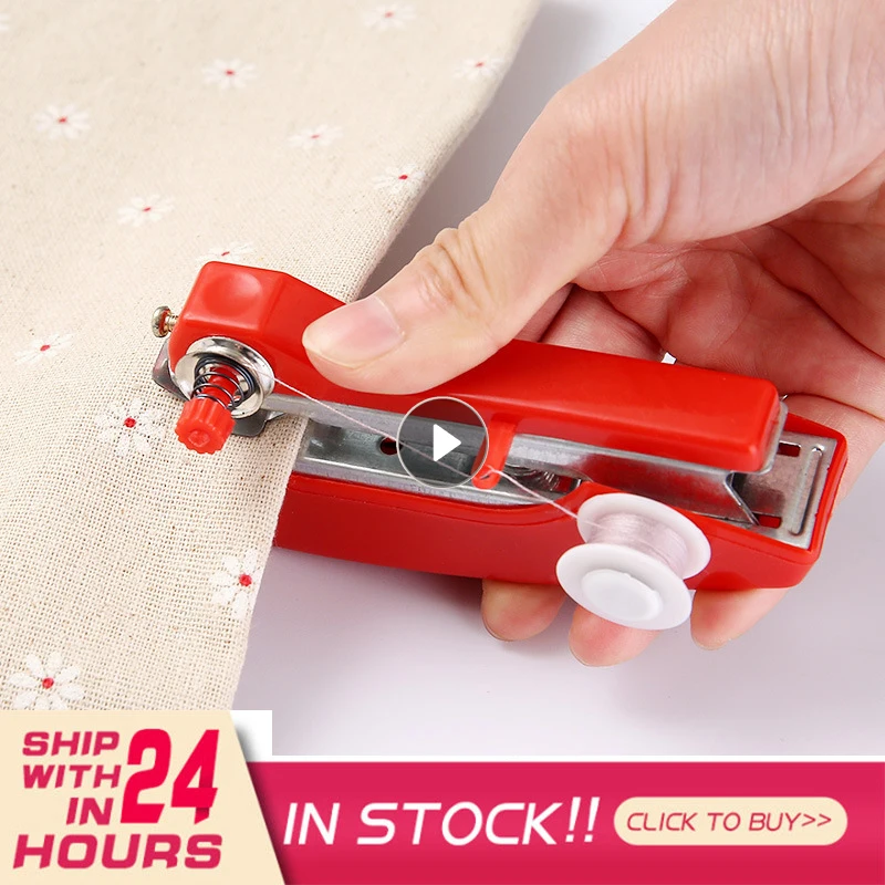 1 шт. портативная ручная швейная машинка|Швейные машины| |