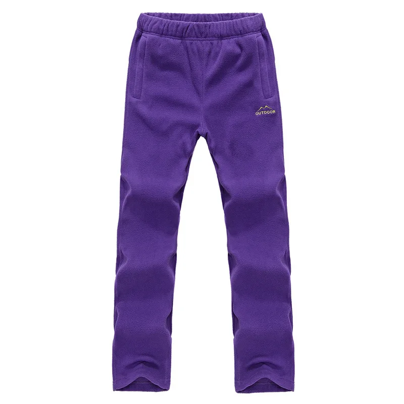 Мужские и женские флисовые брюки для активного отдыха пеших прогулок рыбалки