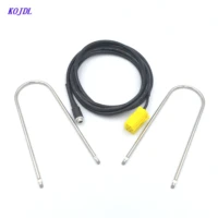 car 3 5mm aux cable radio adapter female jack iso 6pin connector for fiat grande punto with 4 removal tools suit audio refit kit