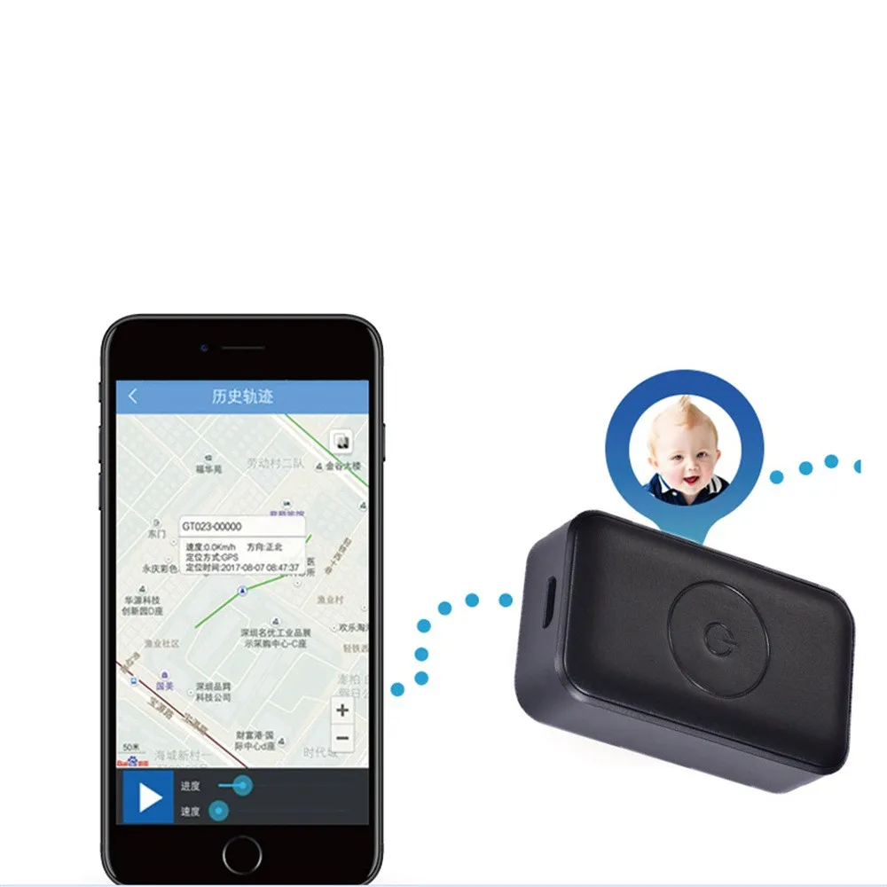 GF20 Mini GPS Tracker Strong Magnetic Attraction Elderly Child Pet Anti-theft Device Car | Автомобили и мотоциклы