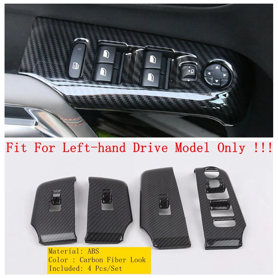 

Pillar A / Air AC / Gear Knob / Lift Button / Door Bowl / Steering Wheel Frame Cover Trim For Citroen C5 Aircross 2018 - 2021