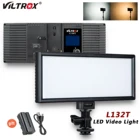 Viltrox L132T LED светильник для фотографии с батареей 3200K-5600K ультратонкий Диммируемый панельный студийный живой заполняющий свет