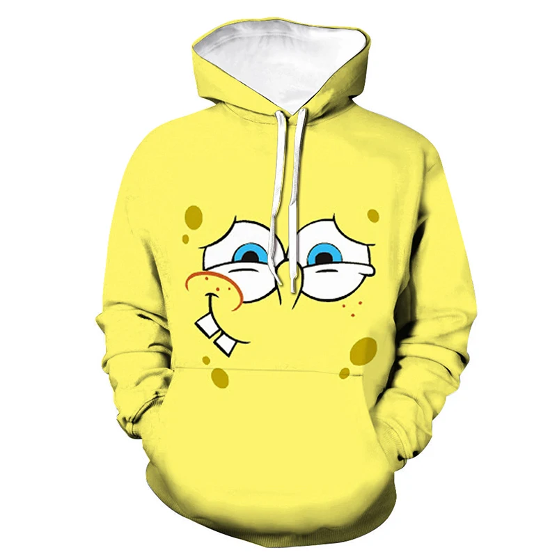 

Spring and Autumn Cartoon Anime Sponge Movie 3D Printing Men's Women's Hoodie Sweatshirt Boy Fashion Pullover