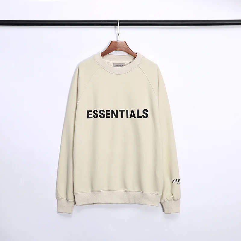 

Hooded Oversized Sweatshirt Harajuku Crewneck Men's Streetwear Women Fog Essentials Kanye West Lorenzo Sweatshirts