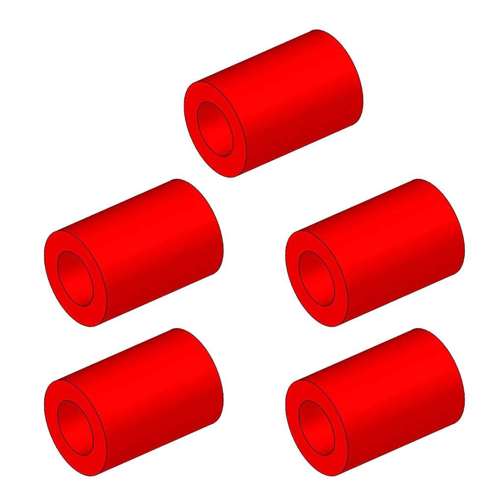 

5Pcs Bike Brake Cable Protector, Cable Frame Wrap Protector O-Ring Donuts Line Tube