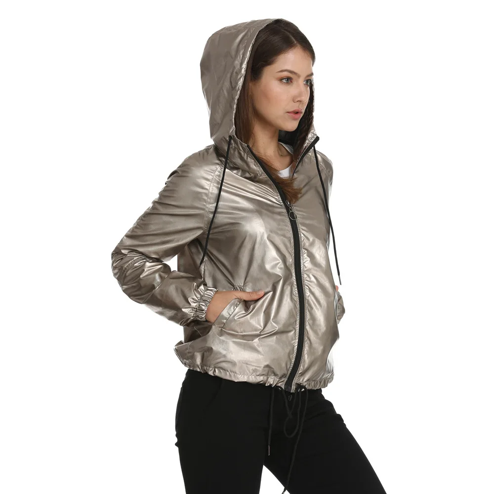 Новинка 2021 женский водонепроницаемый дождевик на молнии женские куртки