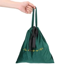 Gift Makeup Packaging Pouches Skin-friendly Storage Bags Dutch Fleece Wedding Souvenir Bag Velvet Drawstring Pouch